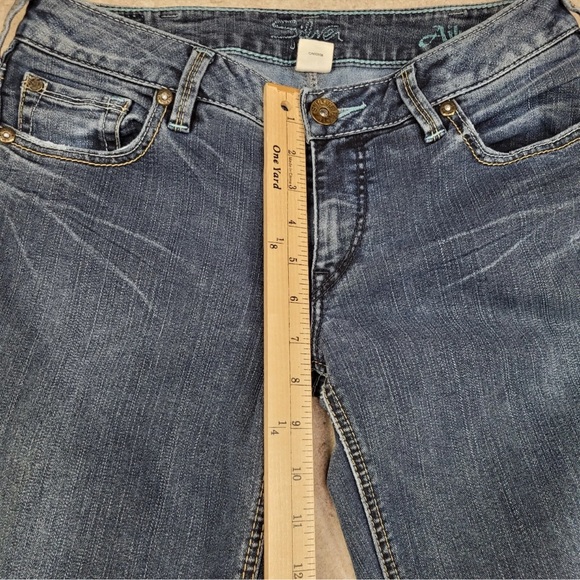 Silver Aiko Jeans for Women Tag Size 30/31 -measurements in photos! - Picture 10 of 12
